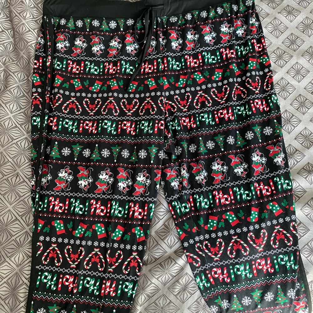 Disney drawstring bottoms size 2X